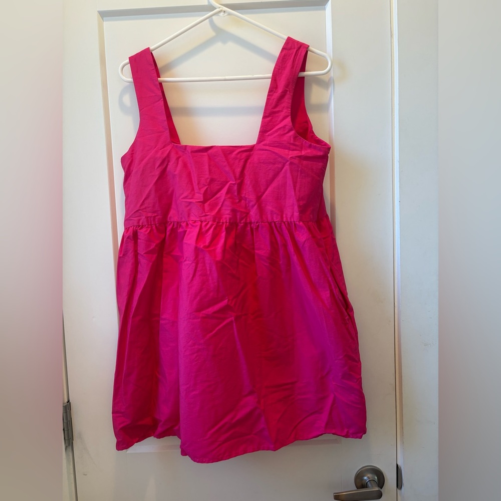 Anthropologie Daily Practice Sleeveless Split-Neck Mini Dress